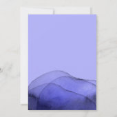 Blauwviolet Save The Date (Achterkant)