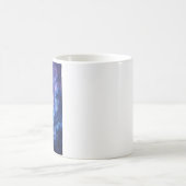 Blauwviolet wormgat koffiemok (Center)