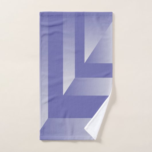 Blauwvioolshades Bad Handdoek (Handdoek)