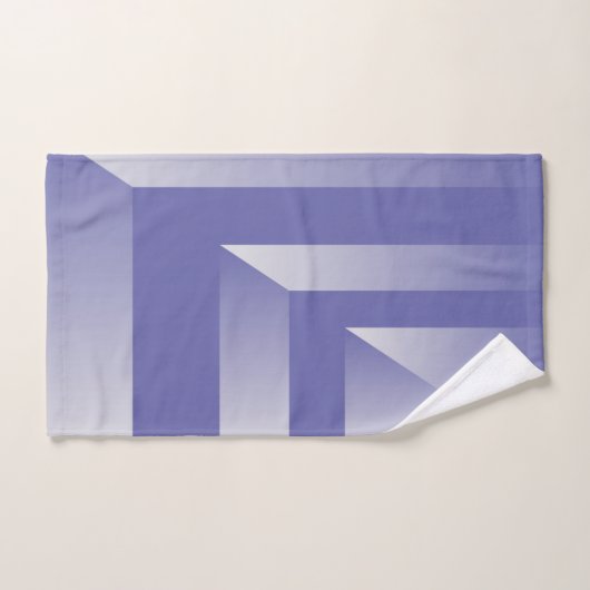 Blauwvioolshades Bad Handdoek (Handdoek)