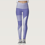 Blauwvioolshades Leggings (Voorkant)