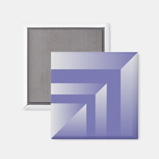 Blauwvioolshades Magneet (Voorkant / Achterkant)
