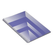 Blauwvioolshades Notitieboek (Rechterzijde)