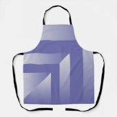 Blauwvioolshades Schort (Voorkant)