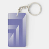 Blauwvioolshades Sleutelhanger (achterkant)