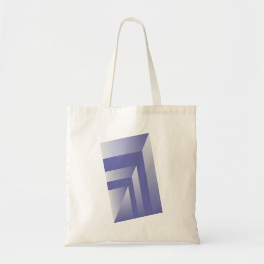 Blauwvioolshades Tote Bag (Voorkant)