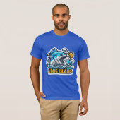 BLAUWVISLANG EILAND 2 T-SHIRT (Voorkant volledig)
