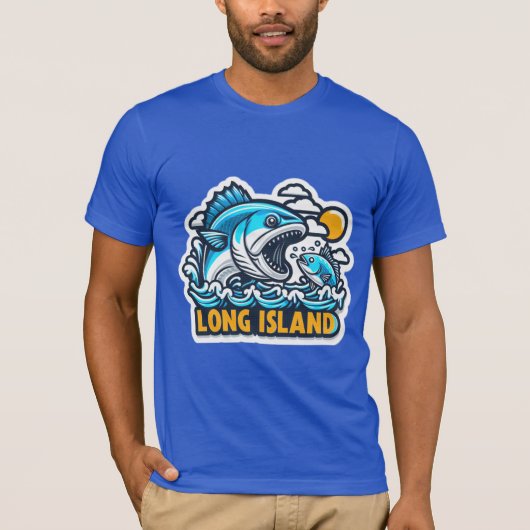 BLAUWVISLANG EILAND 2 T-SHIRT (Voorkant)
