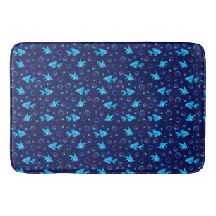 blauwvispatroon badmat