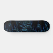 Blauwvlakkig ontwerp persoonlijk skateboard (Horizontaal)