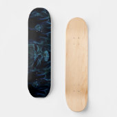 Blauwvlakkig ontwerp persoonlijk skateboard (Voorkant)