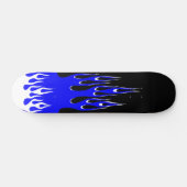 Blauwvlam Skateboard (Horizontaal)