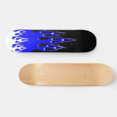 Blauwvlam Skateboard (Horizontaal)