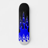 Blauwvlam Skateboard (Voorkant)