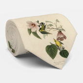 Blauwvleugelgelgelgelgelaarster - Audubon Birds Am Stropdas (Opgerold)