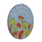 blauwvliegenval dartbord (Voorkant Links)