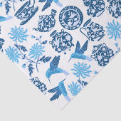 Blauwvliegers en driekwart papier (Detail)