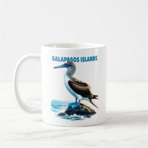 Blauwvoetenboot van de Galápagos-eilanden Koffiemok