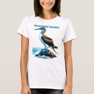 Blauwvoetenboot van de Galápagos-eilanden T-shirt