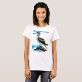 Blauwvoetenboot van de Galápagos-eilanden T-shirt (Voorkant volledig)