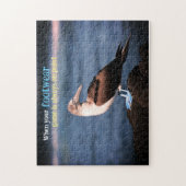 Blauwvoetganger Legpuzzel (Verticaal)