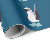 Blauwvoetgent Cadeaupapier (Rol Hoek)