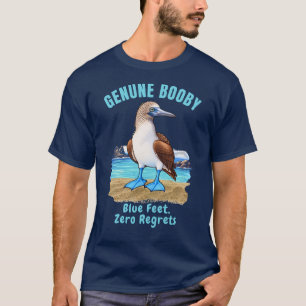 Blauwvoetgent Tropische Vogel Humor T-shirt