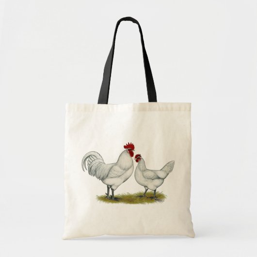 Blauwvoetkippen Tote Bag (Voorkant)
