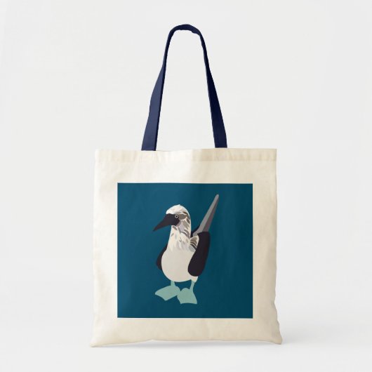 blauwvoetvogel van Zee Tote Bag (Voorkant)