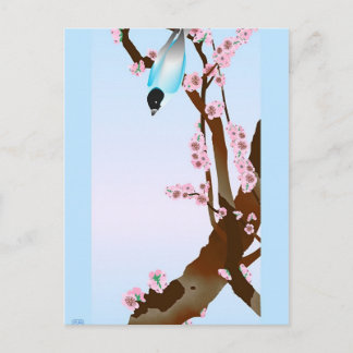 Blauwvogel - Briefkaart