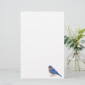 Blauwvogel Briefpapier (Staand voorkant)