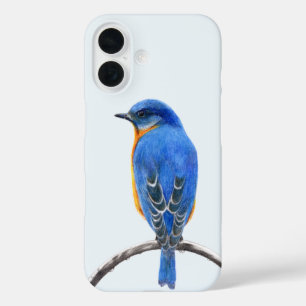 Blauwvogel iPhone 16 Hoesje