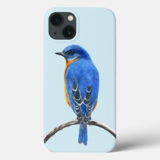 Blauwvogel Case-Mate iPhone Case (Achterkant)