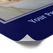 Blauwvogel Creëer Uw eigen offerte Poster (Hoek)