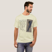 Blauwvogel, de Gardener's vriend T-shirt (Voorkant volledig)