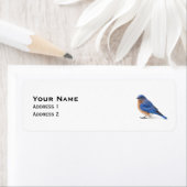 Blauwvogel Etiket (Insitu)