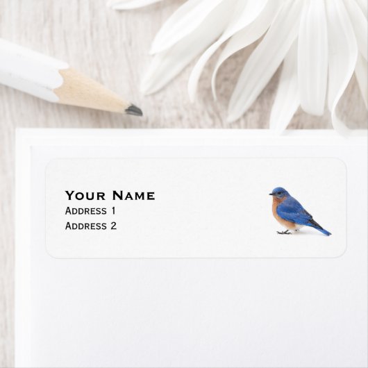 Blauwvogel Etiket (Insitu)