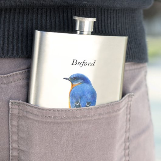 Blauwvogel Flacon (Voorbeeld)