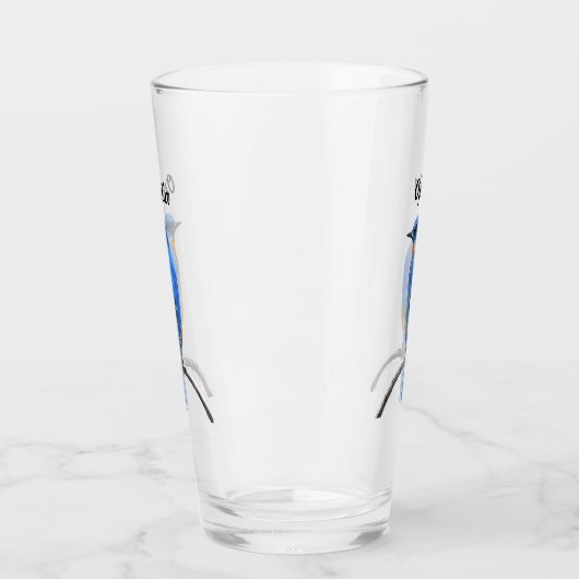 Blauwvogel Glas (Links)