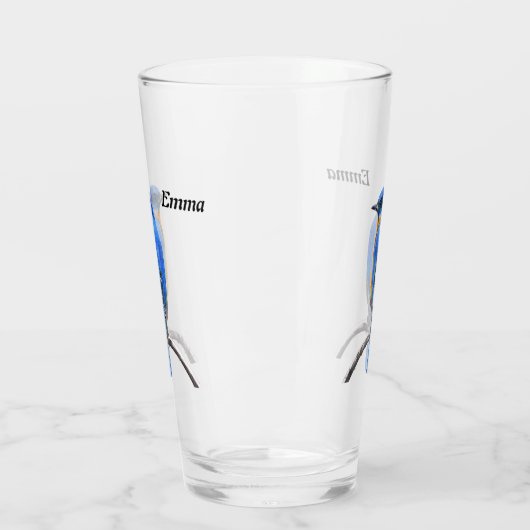 Blauwvogel Glas (Links)