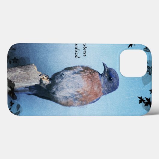 Blauwvogel iPad draagtas Case-Mate iPhone Case (Achterkant (horizontaal))