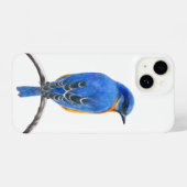 Blauwvogel iPhone Hoesje (Achterkant horizontaal)
