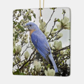 Blauwvogel Keramisch Ornament (Links)