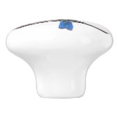 Blauwvogel Keramische Knop (Zijkant)