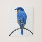 Blauwvogel Legpuzzel (Verticaal)