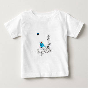 Blauwvogel met Kerstmis