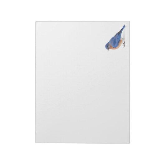 Blauwvogel Notitieblok (Linkerzijde)