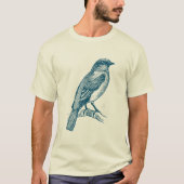 Blauwvogel - Ocean Blue T-shirt (Voorkant)