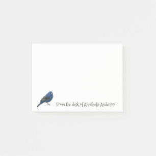 Blauwvogel personaliseert Post-it notities Post-it® Notes