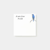Blauwvogel Post-it® Notes (Voorkant)